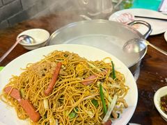 炒面-正能量脆肉鲩火锅