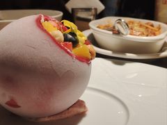 覆盆子水果冰淇淋气球-佐度王子扒房(西城红场店)