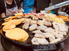 烤猪五花肉-海花锅盖烧烤店(怡馨家园店)