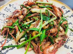 葱爆河虾-75幢私房菜馆