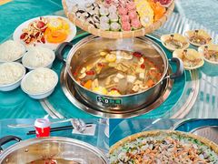 -古榕农庄·桑拿簸箕菜·招牌泥焗鸡(清远长隆店)