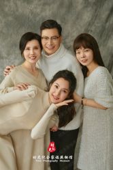 -时光纪亲子全家福照相馆(静安店母女写真父母纪念照)