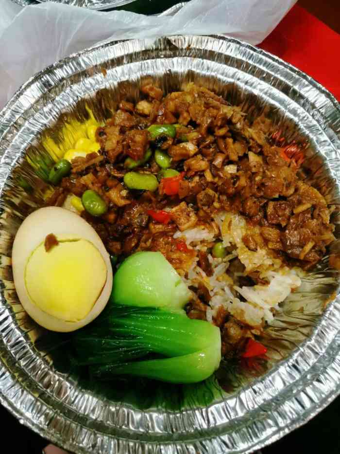 瓦煲记(四新横路店)-"米饭有点太硬了 吃完了以后都感觉下巴不是.