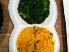 蟹粉蛋黄花菜-旅马餐厅(茅家埠店)