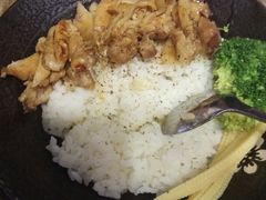 照烧鸡排饭-小时光咖啡馆(开森度假森林店)