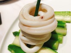 芥末芦笋鲜鱿-闻见中国海南菜(K11店)