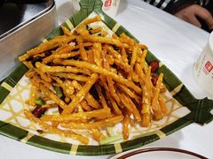 干煸藕丝-澎湖湾农家菜(八一路楚天府店)