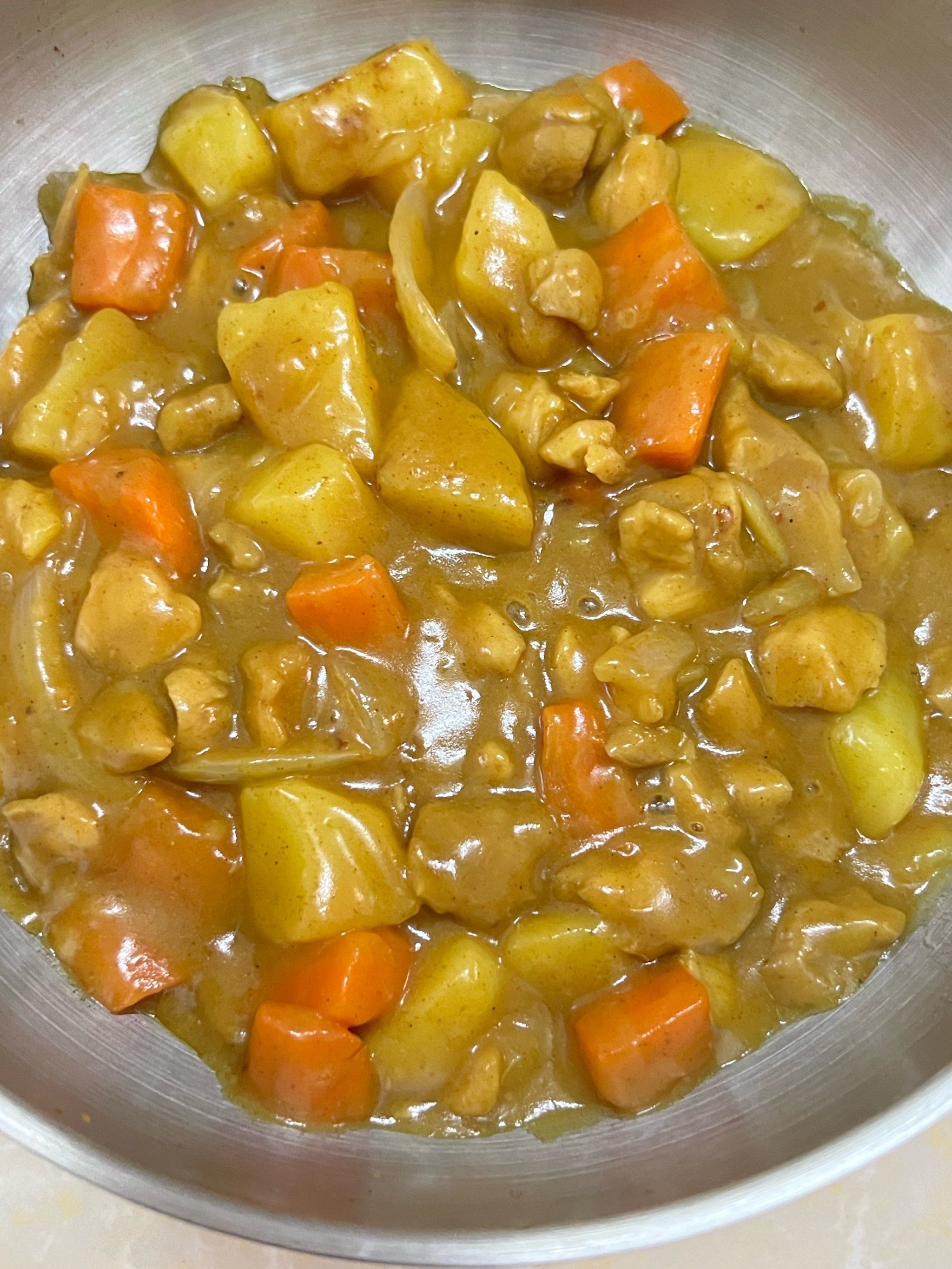 咖喱鸡块的诱惑