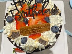 6寸草莓巧克力蛋糕-昔木生日蛋糕(汉口店)