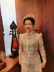 -懿沉香中式嫁衣礼服秀禾服龙凤褂马来褂旗袍总店