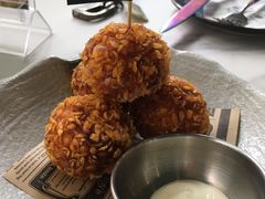 爆浆金丝花枝球-拾挚扒房(招商花园城店)