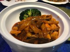 鲍汁扣鲍鱼辽参-东江海鲜大排档·潮汕菜·砂锅粥