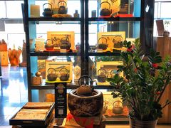 面包甜点陈列柜-春水堂人文茶馆(松烟文创店)