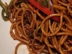 黑椒牛柳丝炒意粉-半秋山西餐厅(巴南万达广场店)