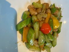 黄瓜炒瑶柱-炳胜品味(海印总店)