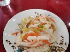 -陕北农家小吃风干羊肉剁荞面
