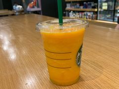 芒果西番莲果茶星冰乐-星巴克(天津凯德天津湾店)