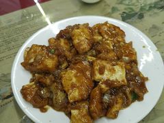 锅塌豆腐-北京龙庆四季香农家饭庄·灶台鱼·碳烤虹鳟鱼(龙庆峡店)