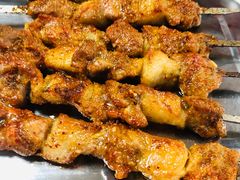 烤羊肉串-新疆味道(大成名店公园店)