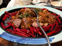 煎炒雪花牛肉粒-九福楼大酒店
