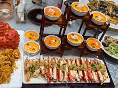 帝王蟹三吃-连鹭海鲜·海肠捞饭·海胆饭(星海店)