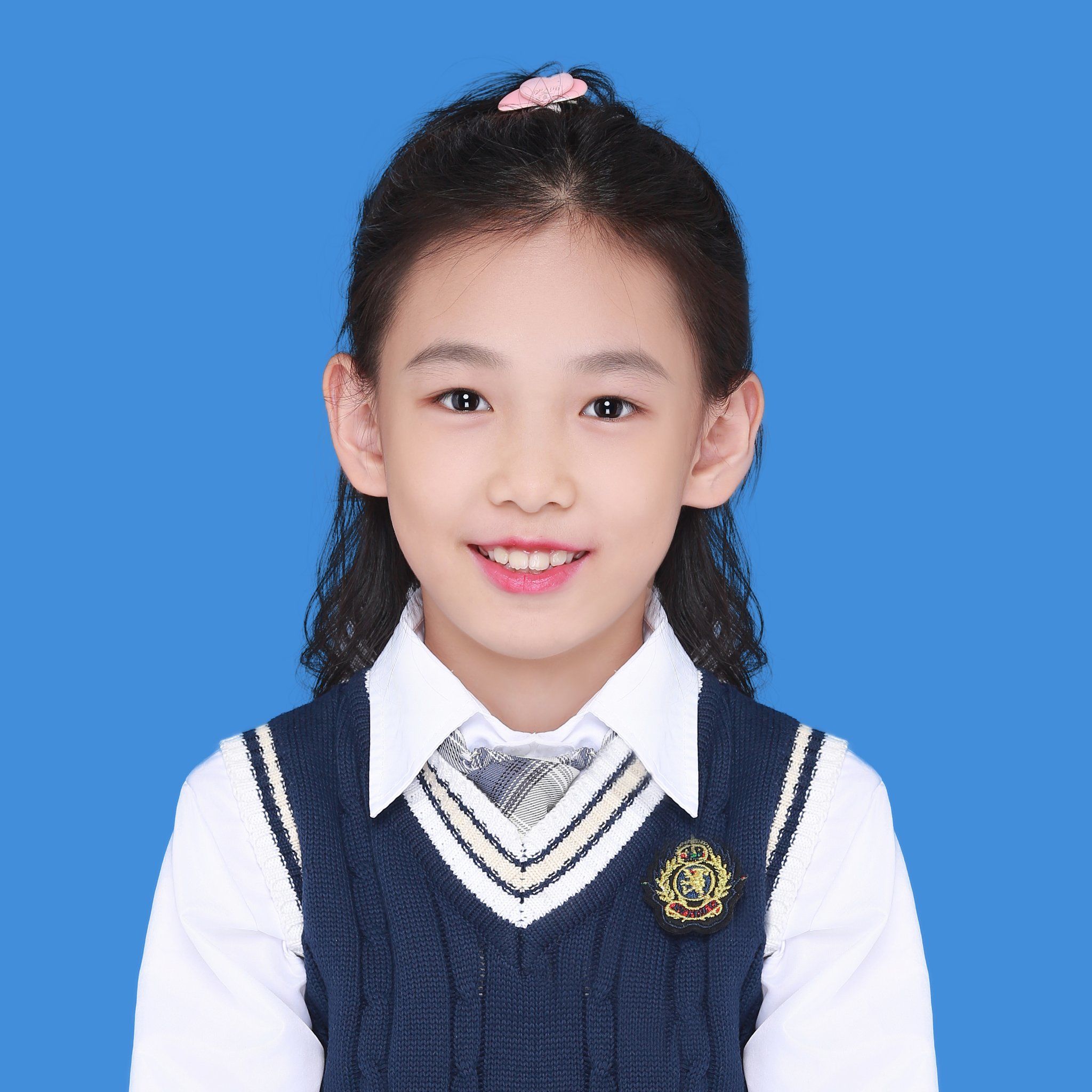 学生证变身萌萌哒,换新证件照啦
做全校最美的妞
#入学照 #最美