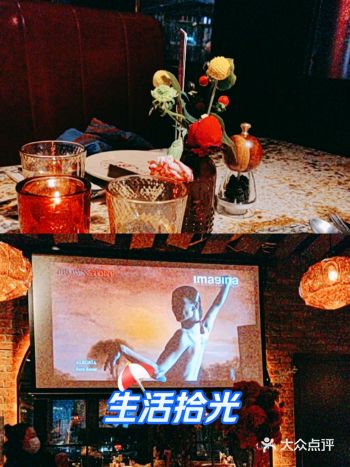 偶然之间跟老婆来到紫峰下,被餐厅灯光吸引了