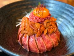 uni and wagyu bowl set-298 Nikuya Room