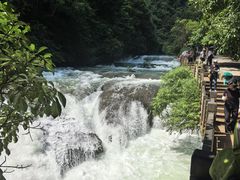 -小七孔景区-六十八级跌水瀑布