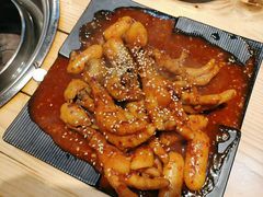 招牌辣炒鸡爪年糕-麻蒲碳烤肉(远景路1号店)