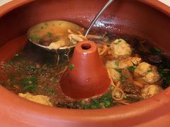 云南汽锅野菌肉丸汤-东湖177艺术餐厅 · 东坡院子