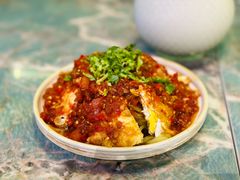 凉拌荷包蛋-浩海火烧云傣家菜(京广店)