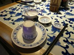 餐具摆设-王庄阿咪海鲜大排档(上下杭店)