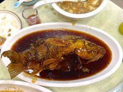 罾蹦鲤鱼-奥华餐厅·老张记(台基厂店)