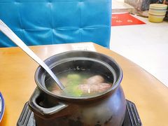 清蒸虾菇花蛤汤-鑫鸿达·海鲜闽菜热炒小馆(中山路店)