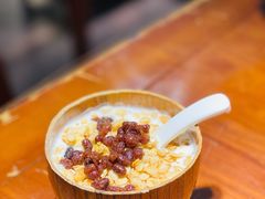 自制蜜豆燕麦酸奶-老兰家传统烧烤炒菜泡馍(小南门店)