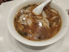 雪菜肉丝面疙瘩-咬不得高祖生煎·简餐(骆家庄店)