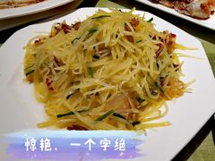 蛰头炒土豆丝-72号海鲜私房菜