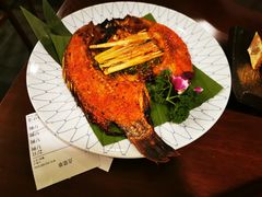香茅草烤罗非鱼-紫滇源云南生态菜(丹凤街店)