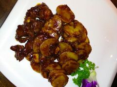 牛肉炒年糕-绿茶餐厅(华联万柳店)