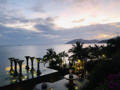-日落吧·海景咖啡厅·餐酒吧·鸡尾酒·下午茶·乐队表演·浪漫夕阳·三亚文华东方酒店