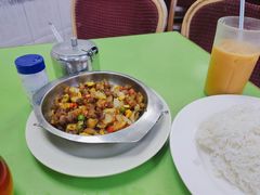 干煸土豆牛肉饭-胜利茶餐室