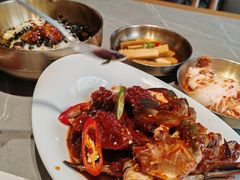 草家招牌酱油蟹-草家酱蟹炭火烤肉店(珲春南路一店)