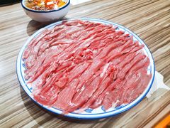 手切羊八两-锅十二涮肉馆·鞭蛋锅