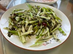 野竹笋炒雪菜-梦缘水乡·湖景餐厅
