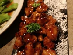 雪花糖醋里脊-绿茶餐厅(崇文门新世界店)