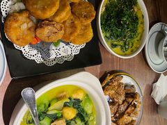 砂锅杂鲜青菜煲-周家二小姐的菜(西津渡店)