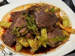 牛肉拌黄瓜-青松馆韩国料理(香港中路佳世客店)