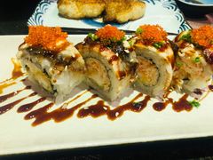 鳗鱼手握寿司-福樱兰海鲜放题铁板烧(加州店)