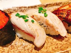 火焰三文鱼握寿司-林妈妈村·日式料理(宝山万达店)